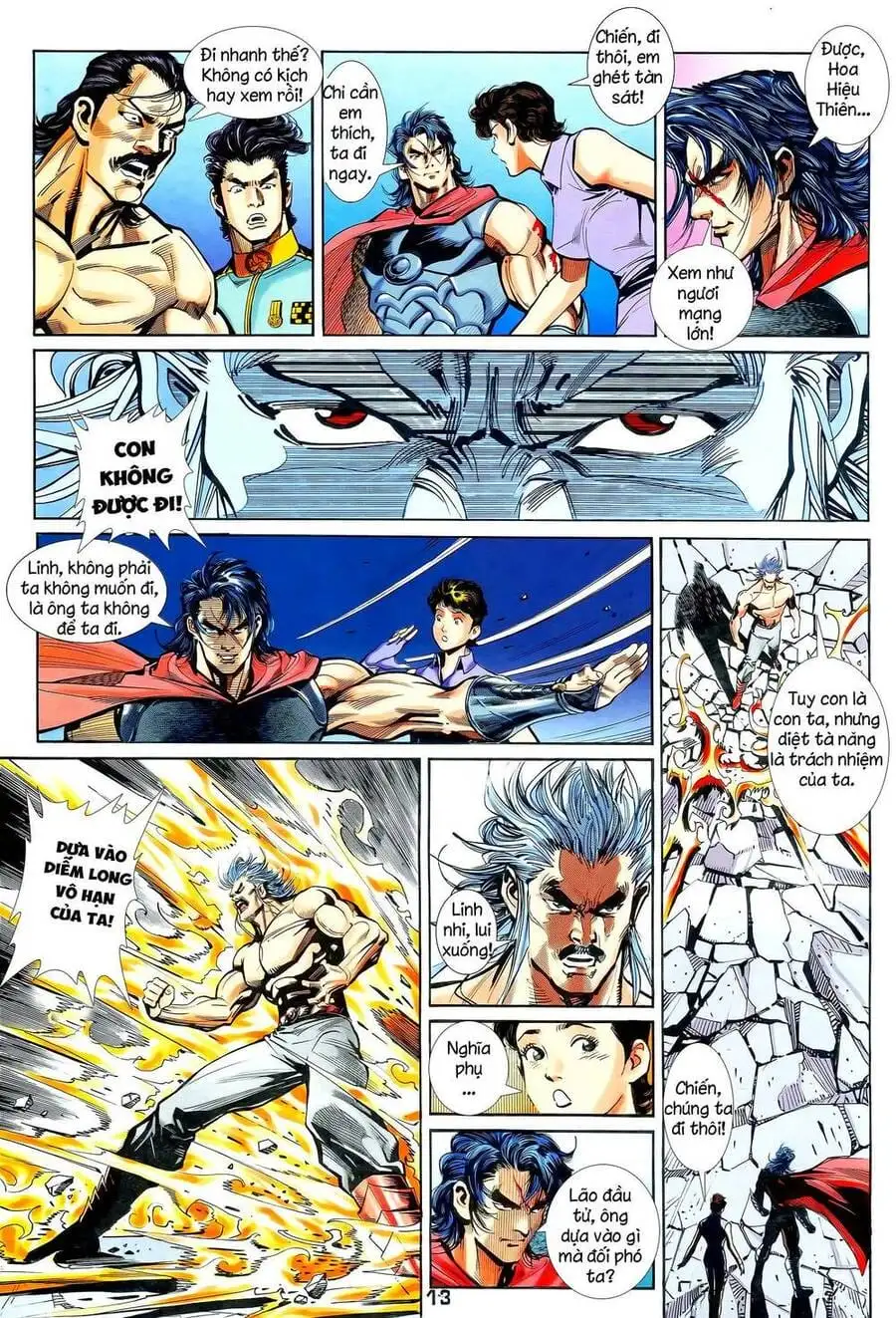 Truyện Tranh Long Hổ 5 Thế trang 8