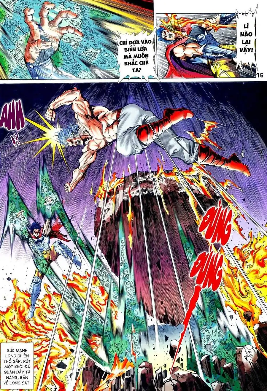 Truyện Tranh Long Hổ 5 Thế trang 8