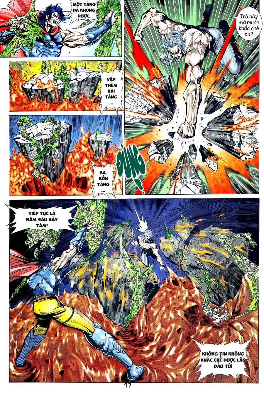 Truyện Tranh Long Hổ 5 Thế trang 8
