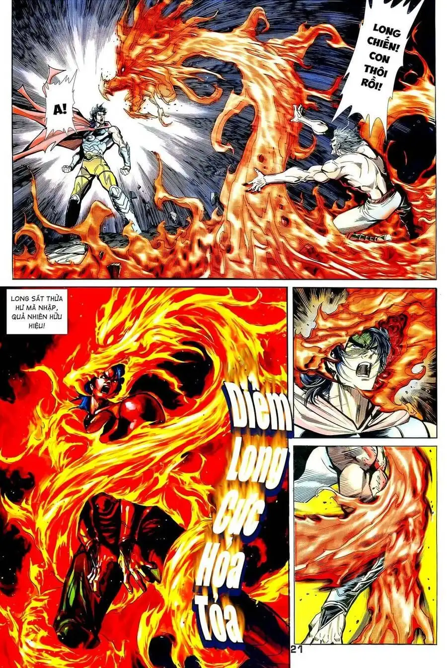 Truyện Tranh Long Hổ 5 Thế trang 8
