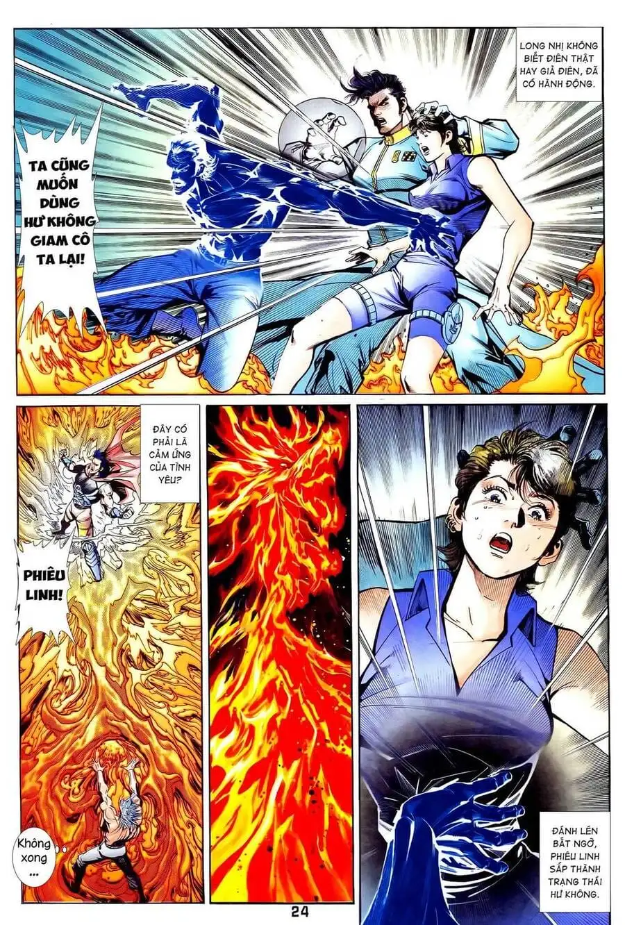 Truyện Tranh Long Hổ 5 Thế trang 8