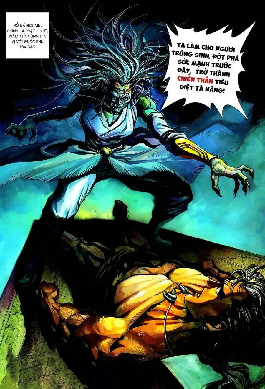 Truyện Tranh Long Hổ 5 Thế trang 8