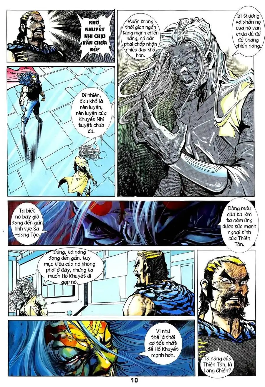 Truyện Tranh Long Hổ 5 Thế trang 8