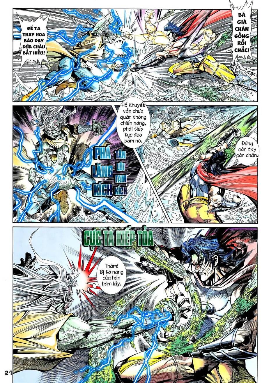 Truyện Tranh Long Hổ 5 Thế trang 8