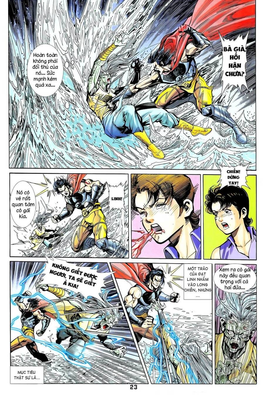 Truyện Tranh Long Hổ 5 Thế trang 8