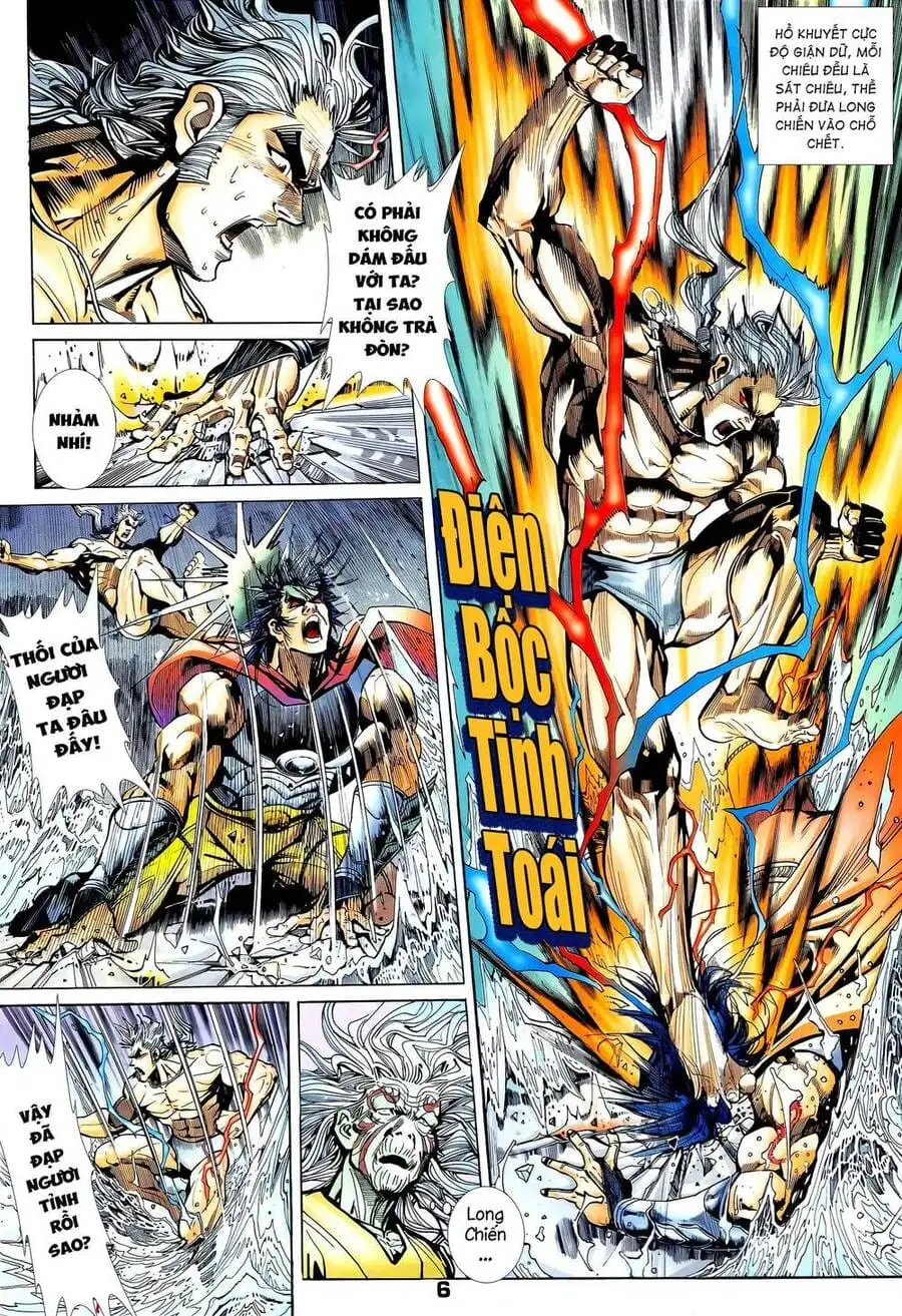 Truyện Tranh Long Hổ 5 Thế trang 8