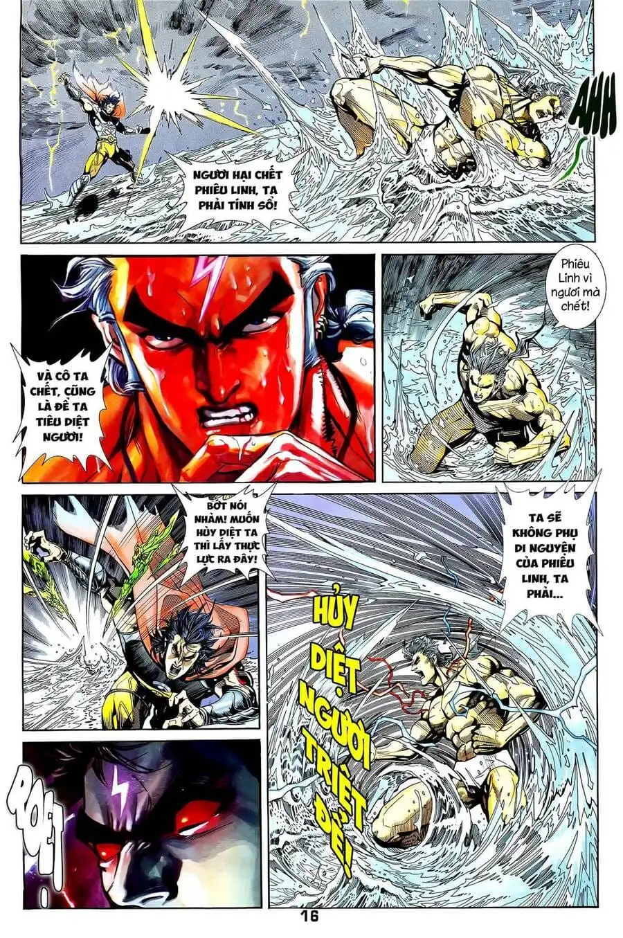 Truyện Tranh Long Hổ 5 Thế trang 8