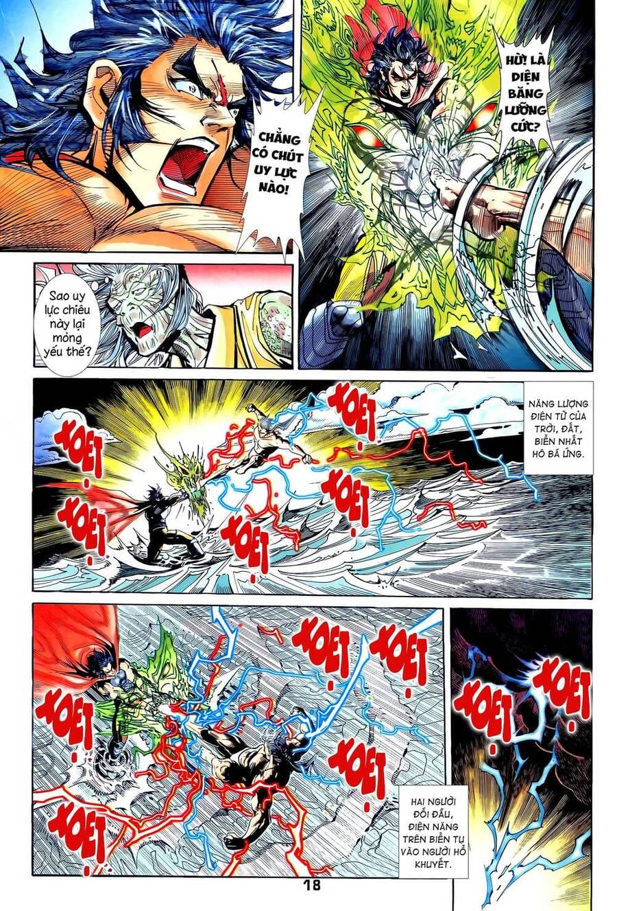 Truyện Tranh Long Hổ 5 Thế trang 8