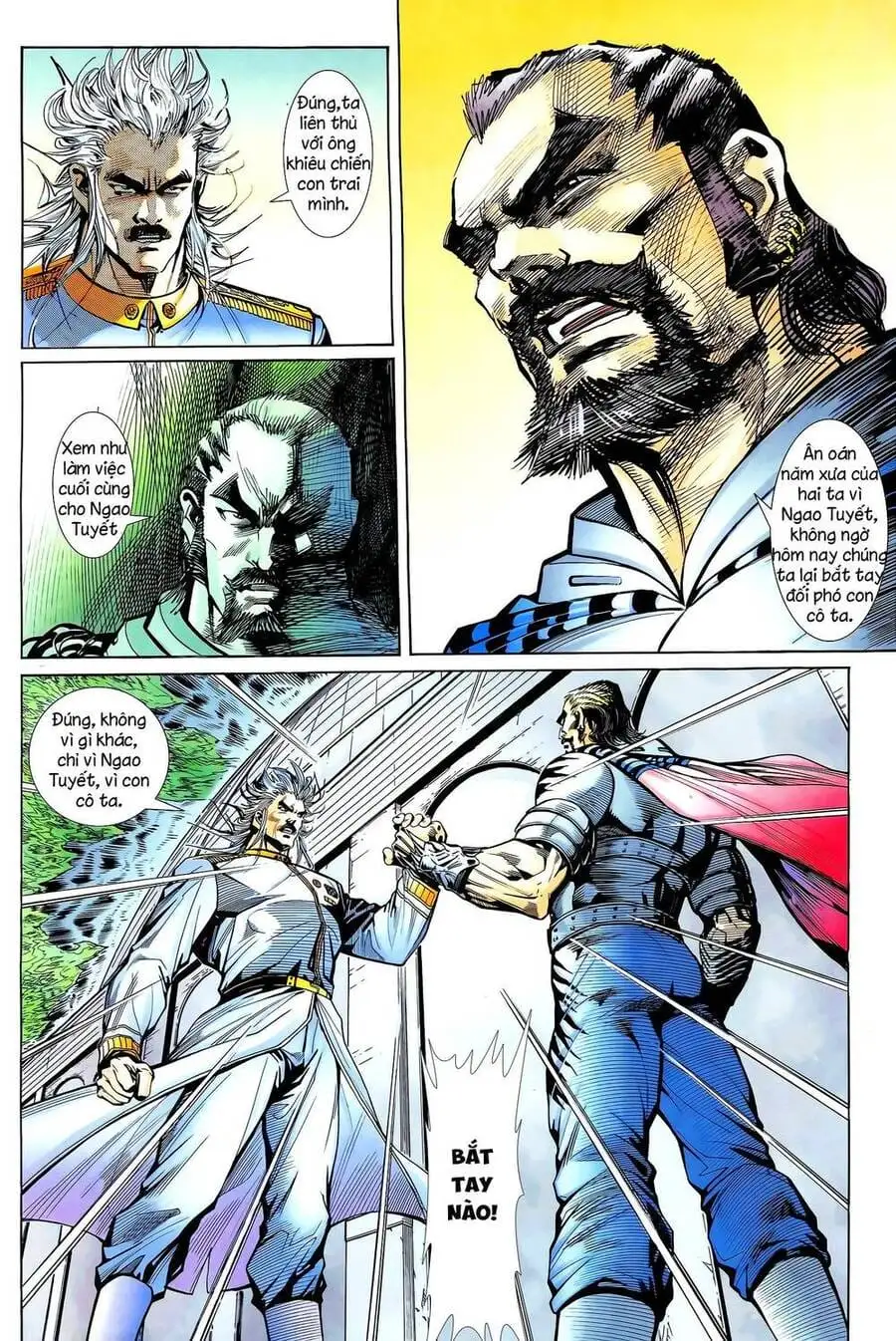 Truyện Tranh Long Hổ 5 Thế trang 8
