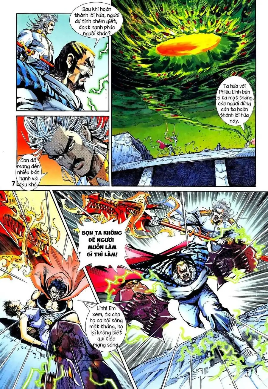 Truyện Tranh Long Hổ 5 Thế trang 8