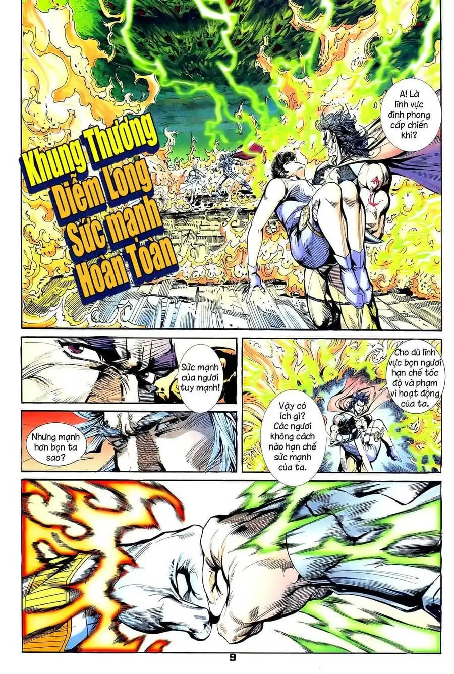 Truyện Tranh Long Hổ 5 Thế trang 8