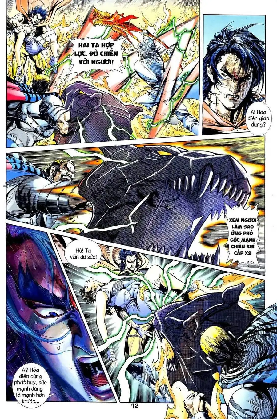 Truyện Tranh Long Hổ 5 Thế trang 8