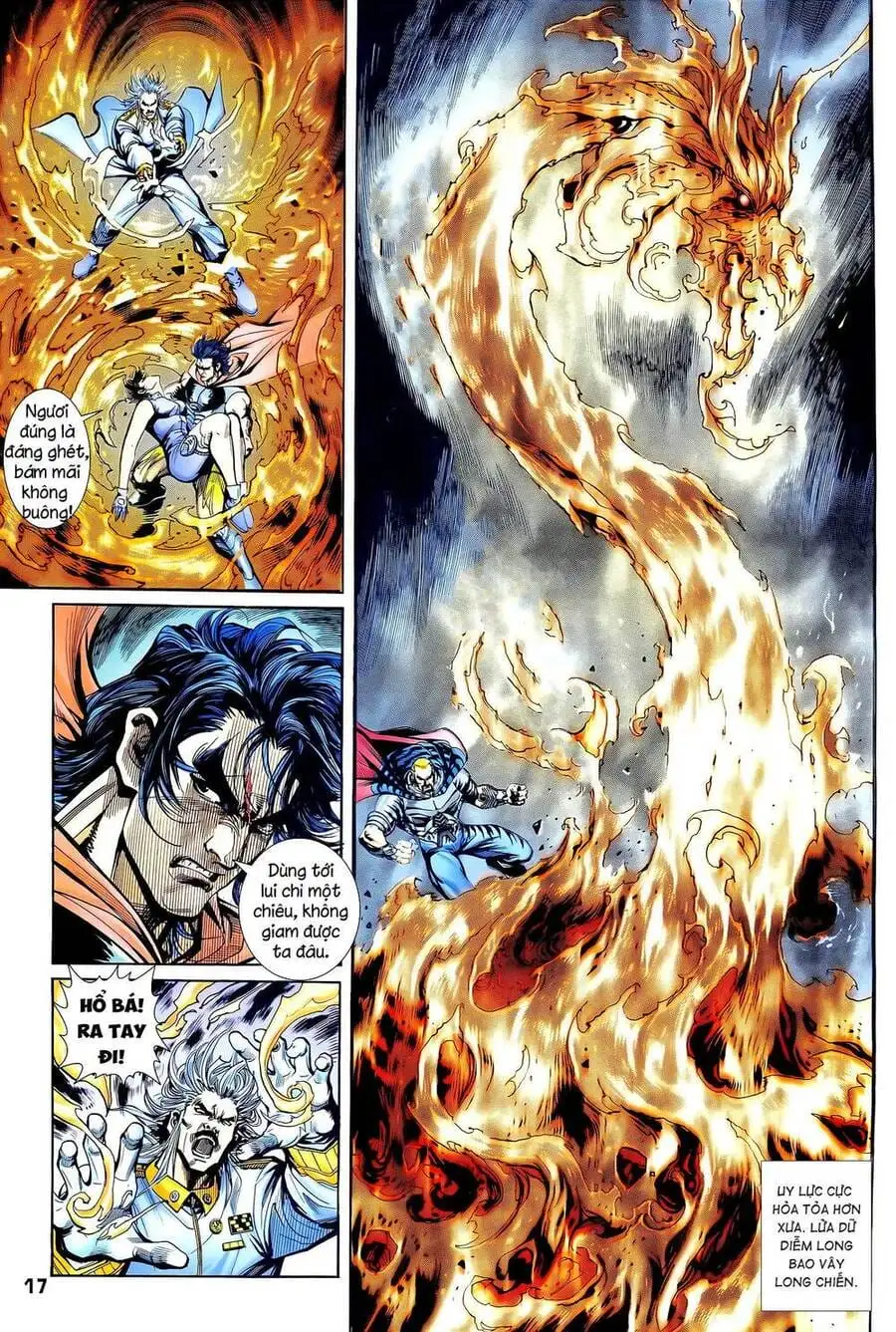 Truyện Tranh Long Hổ 5 Thế trang 8