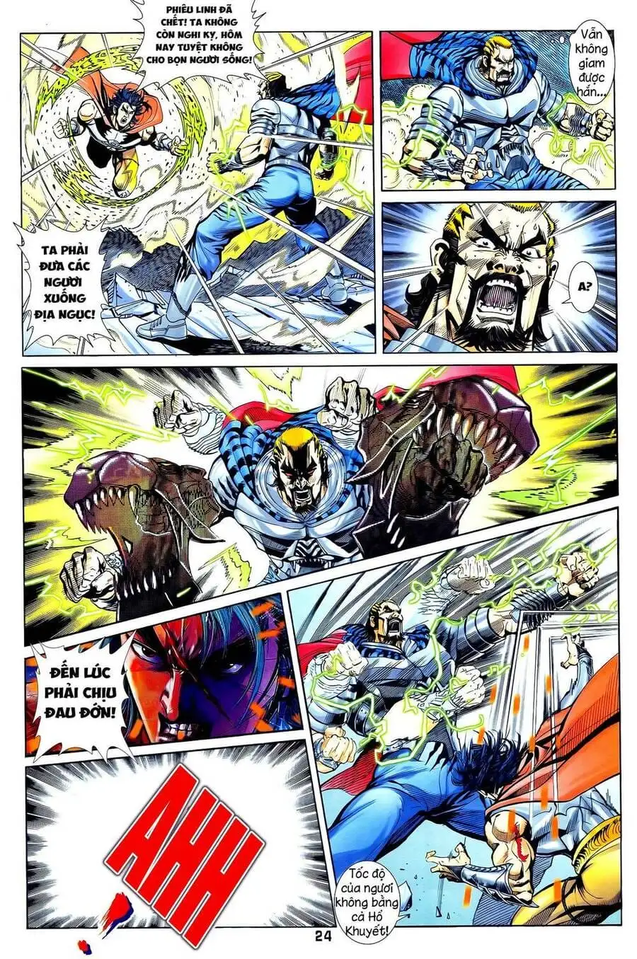 Truyện Tranh Long Hổ 5 Thế trang 8