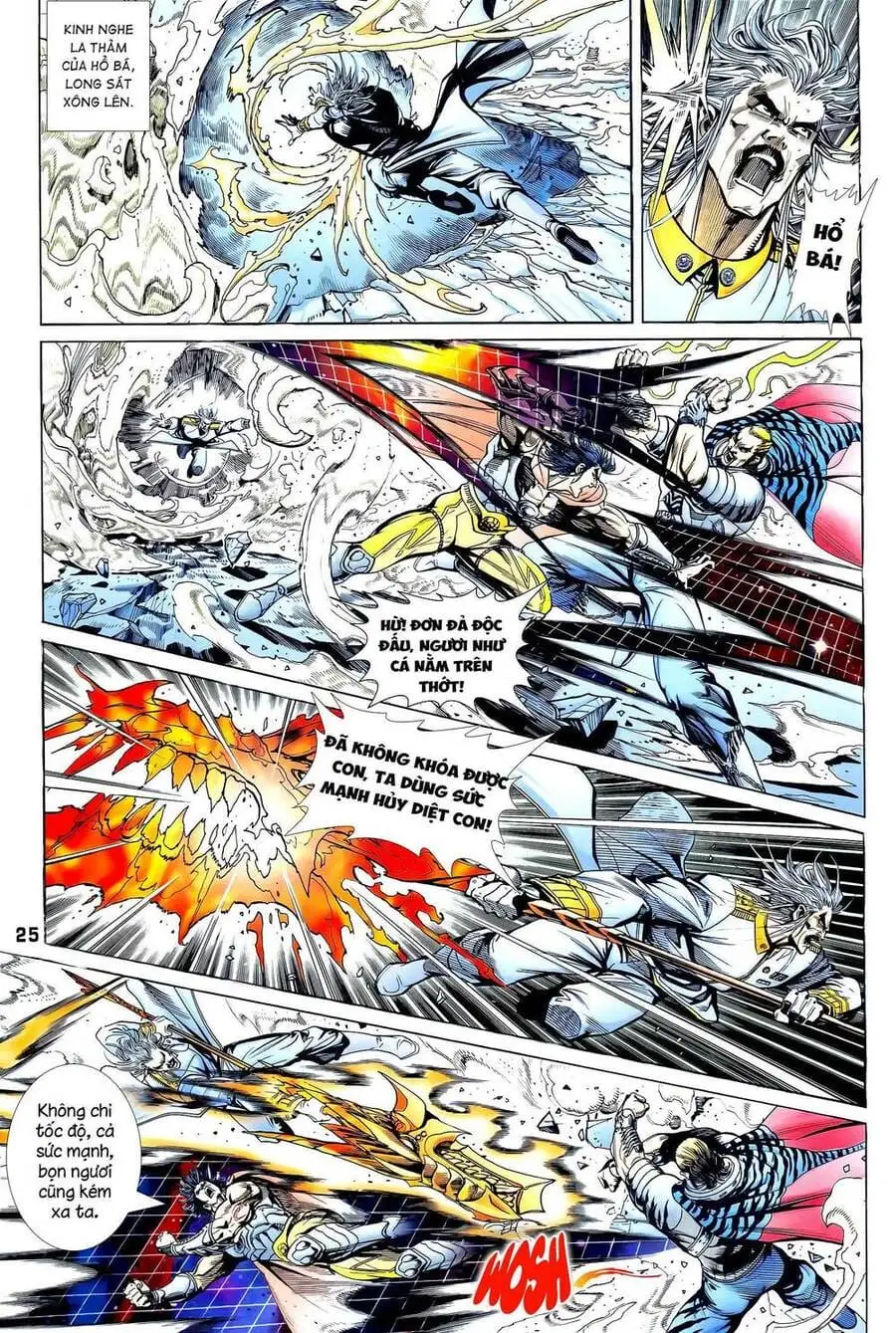 Truyện Tranh Long Hổ 5 Thế trang 8