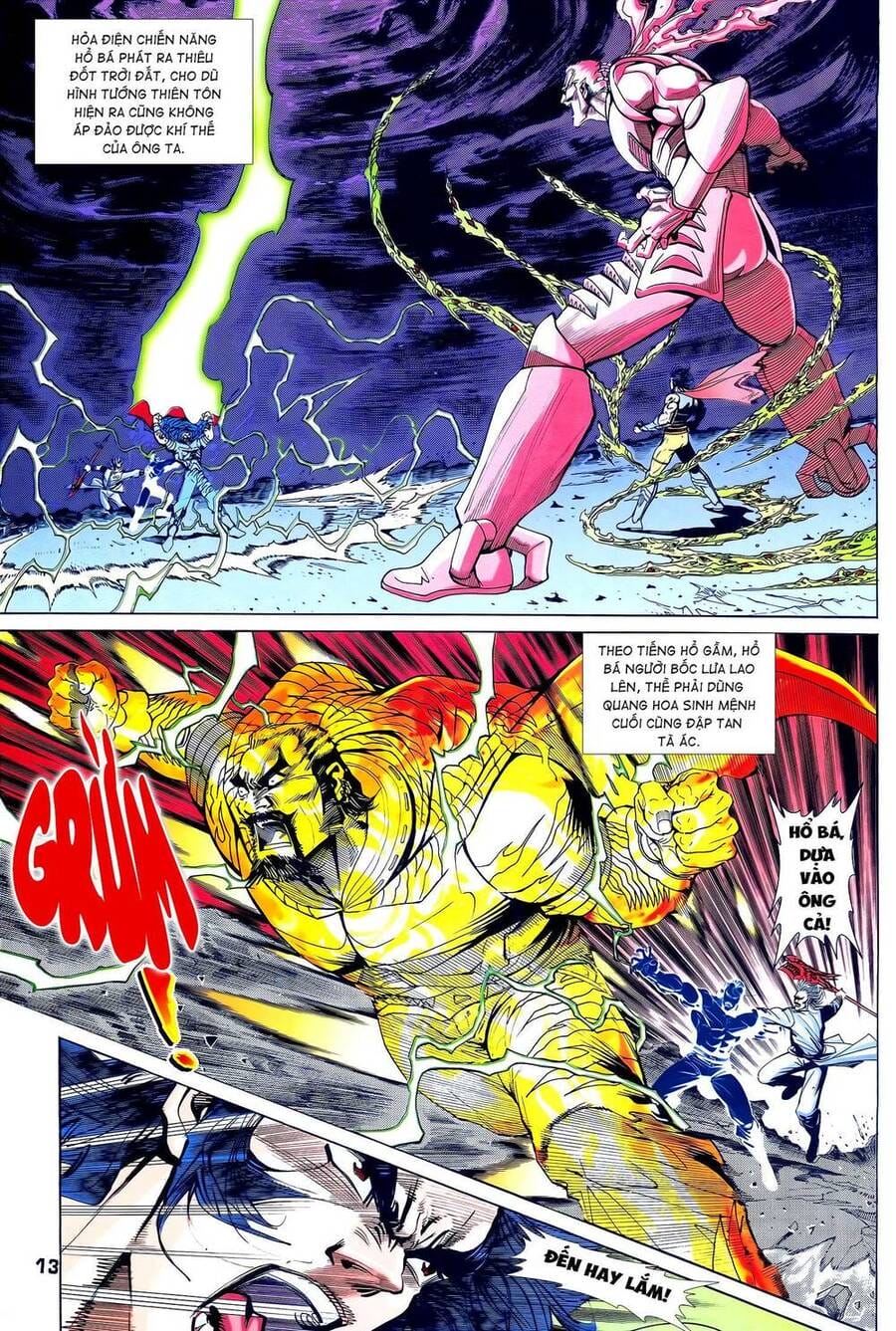 Truyện Tranh Long Hổ 5 Thế trang 8