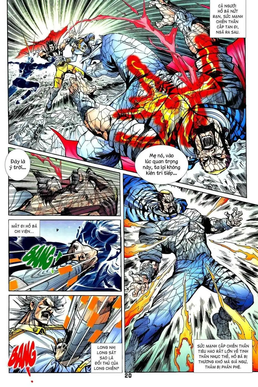 Truyện Tranh Long Hổ 5 Thế trang 8