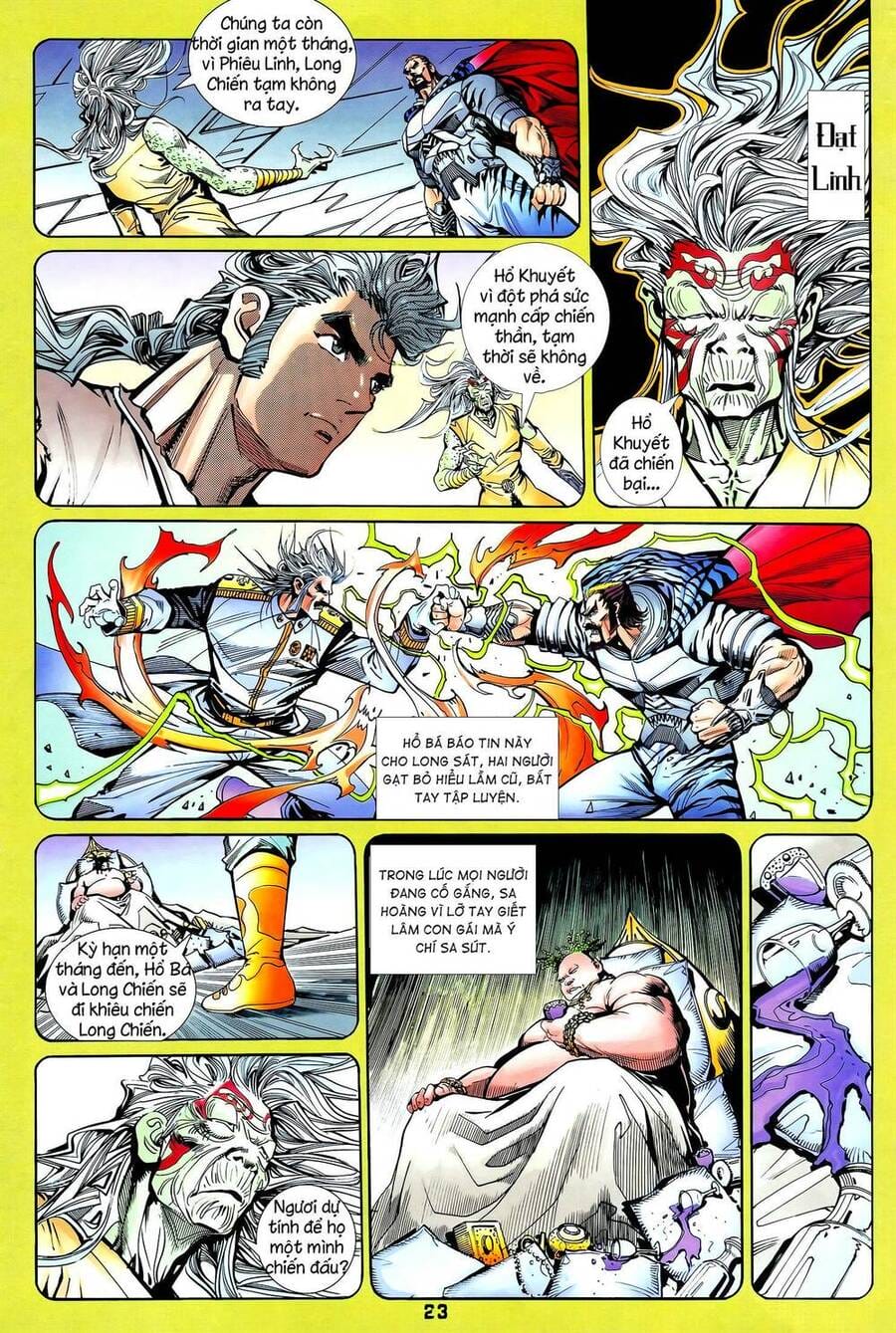 Truyện Tranh Long Hổ 5 Thế trang 8