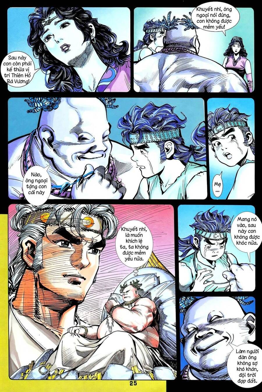 Truyện Tranh Long Hổ 5 Thế trang 8