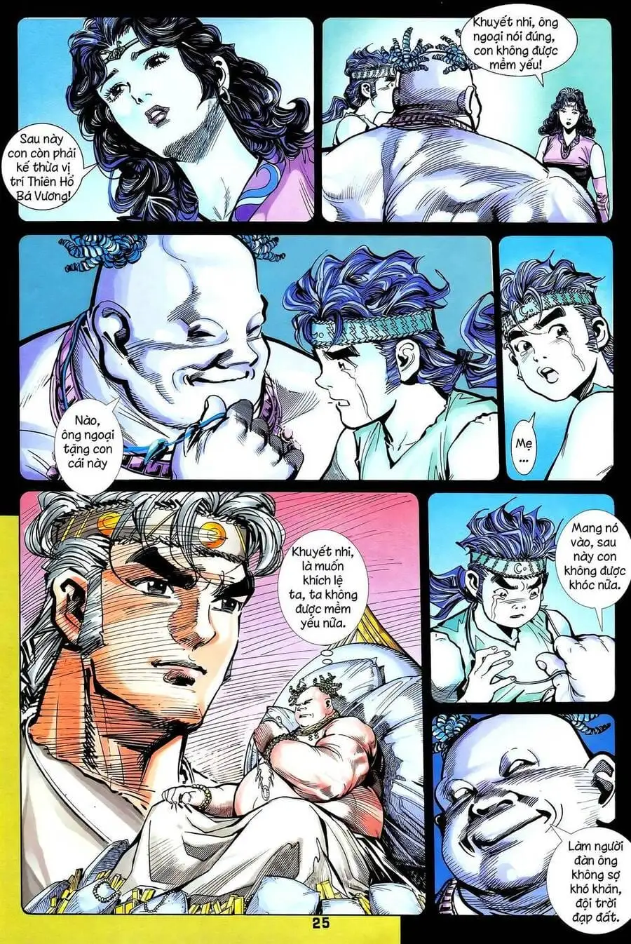 Truyện Tranh Long Hổ 5 Thế trang 8