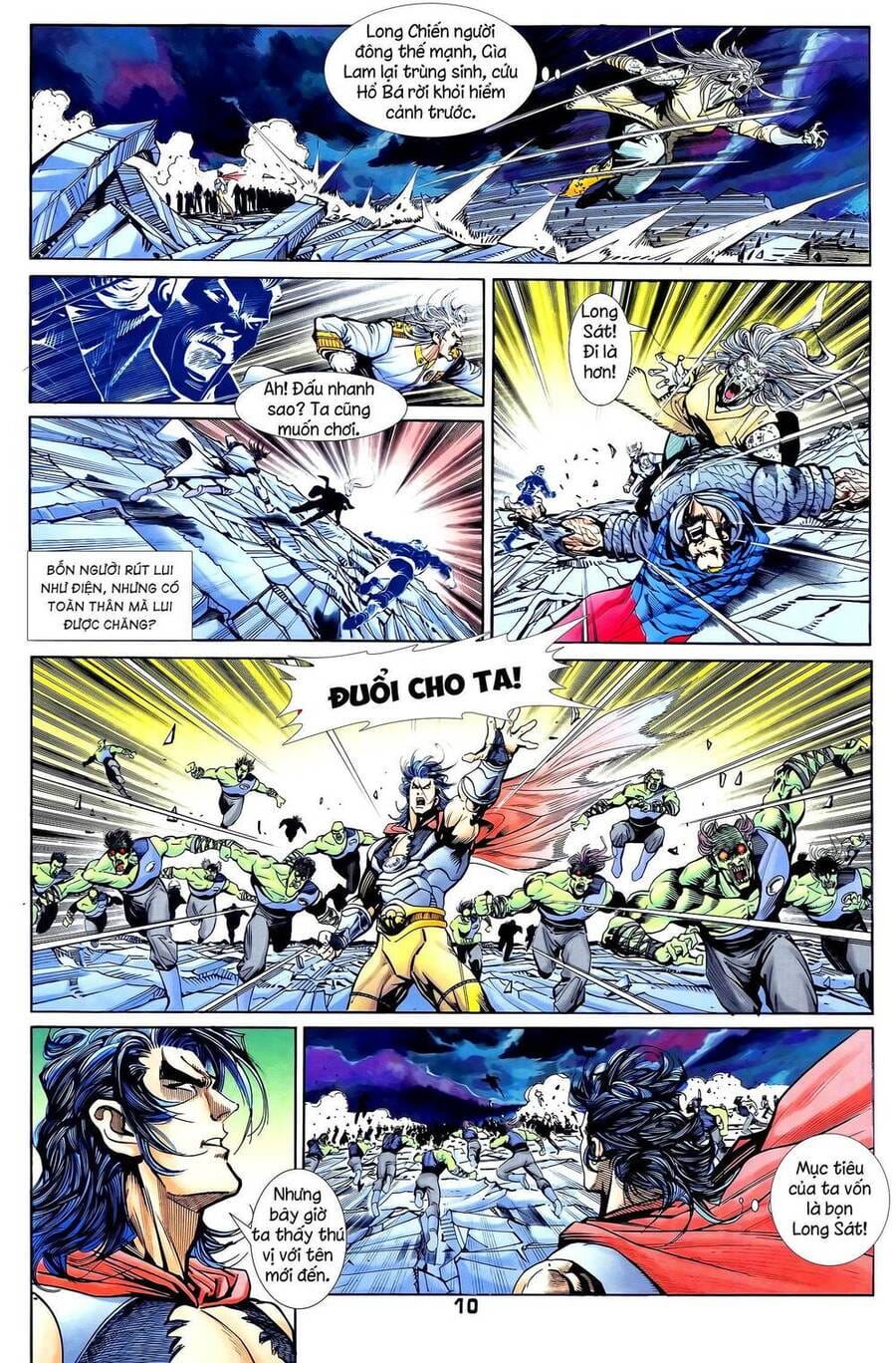 Truyện Tranh Long Hổ 5 Thế trang 8