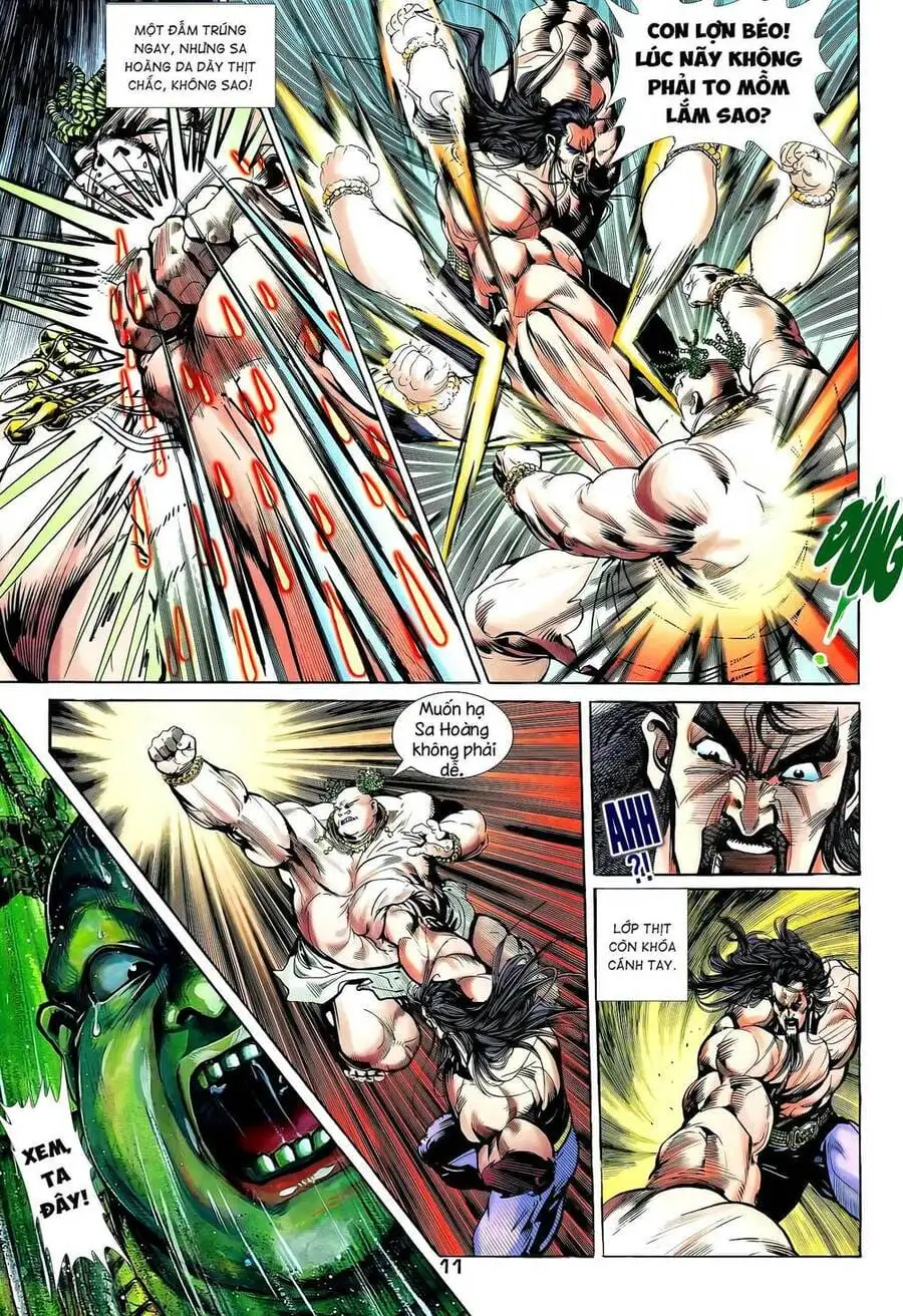 Truyện Tranh Long Hổ 5 Thế trang 8