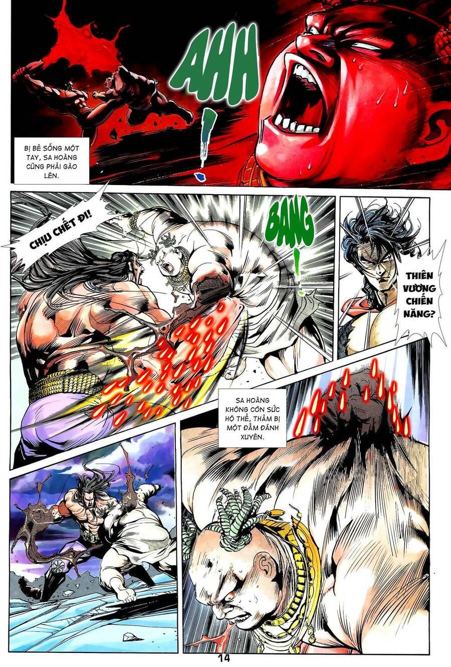 Truyện Tranh Long Hổ 5 Thế trang 8