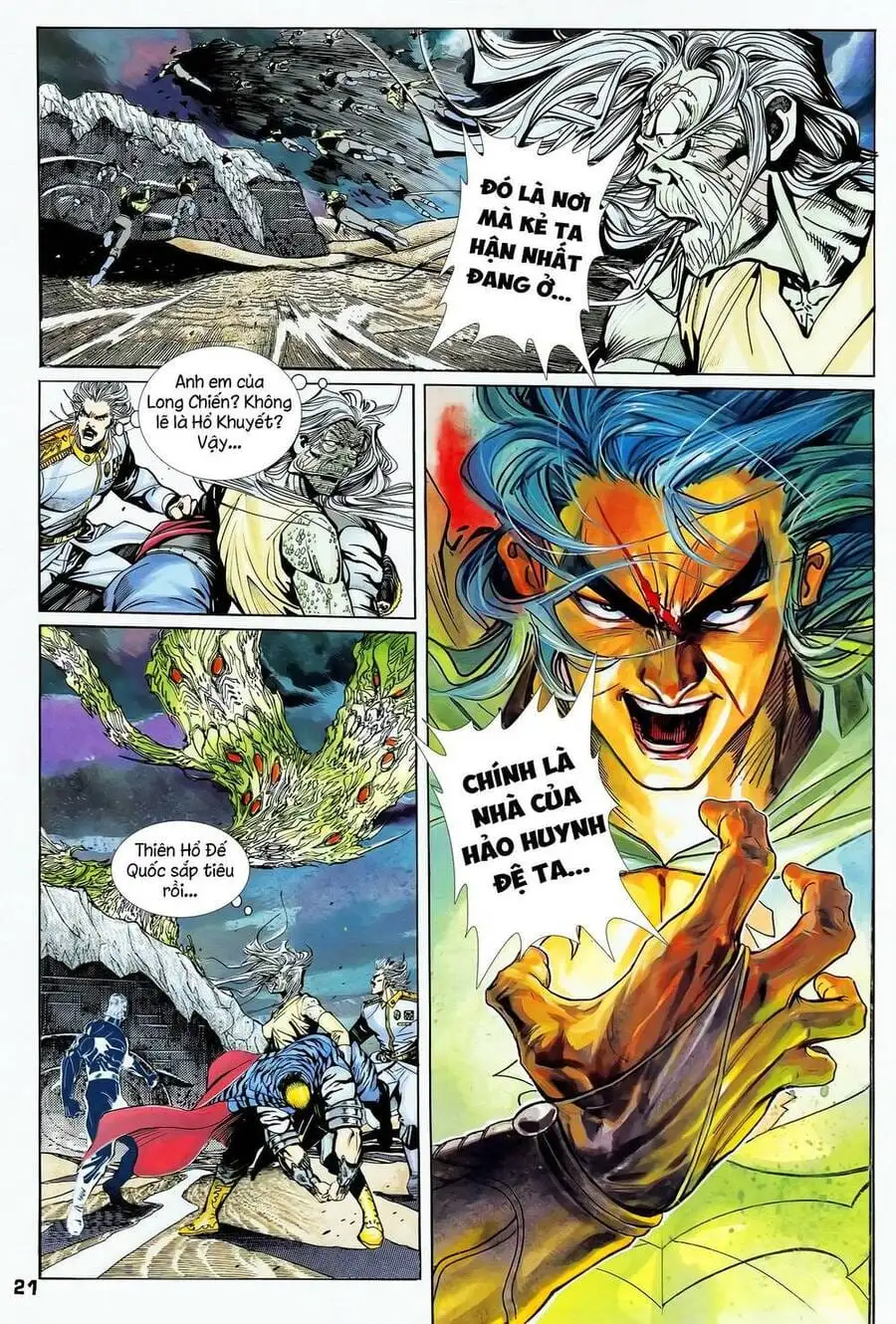 Truyện Tranh Long Hổ 5 Thế trang 8