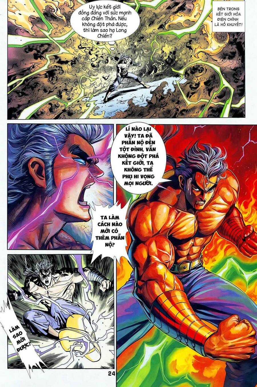 Truyện Tranh Long Hổ 5 Thế trang 8