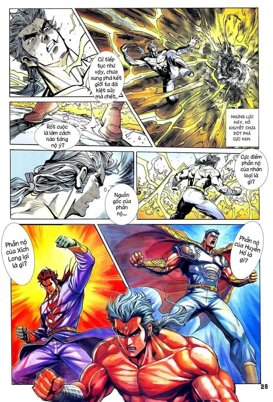 Truyện Tranh Long Hổ 5 Thế trang 8