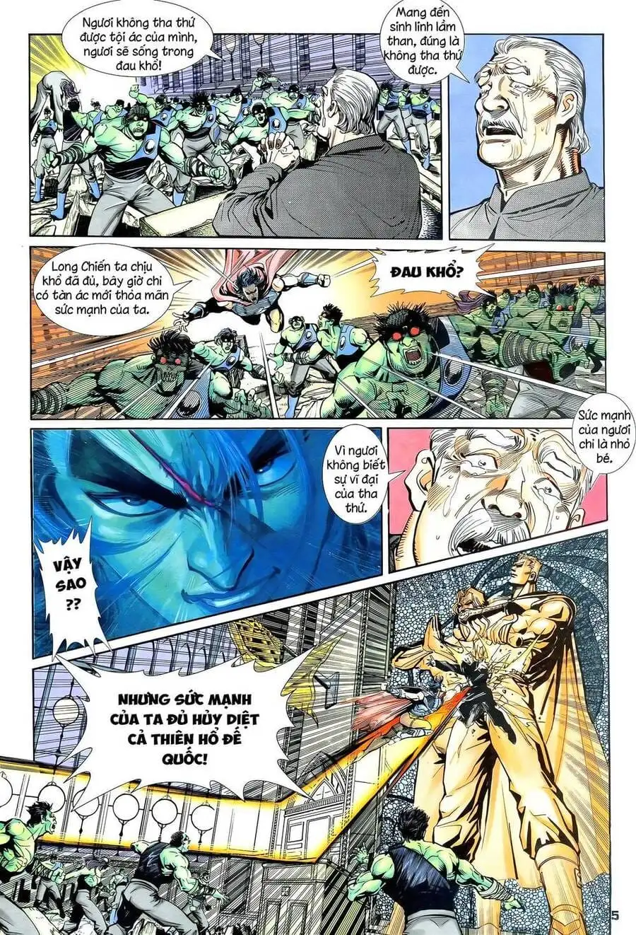 Truyện Tranh Long Hổ 5 Thế trang 8