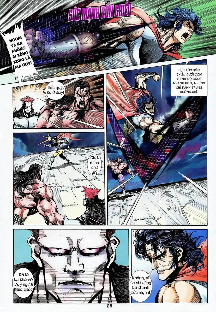 Truyện Tranh Long Hổ 5 Thế trang 8