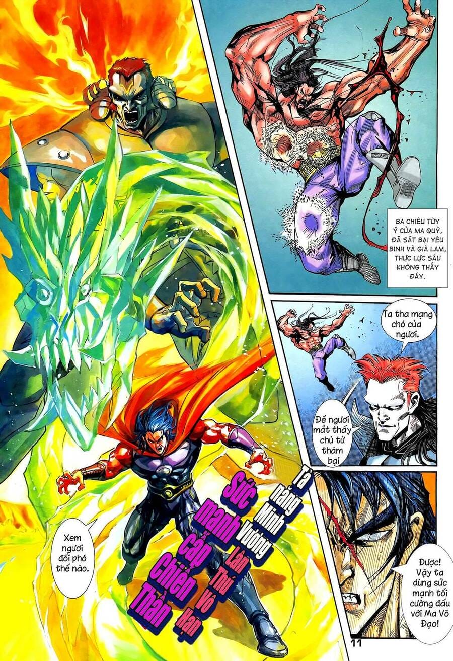 Truyện Tranh Long Hổ 5 Thế trang 8