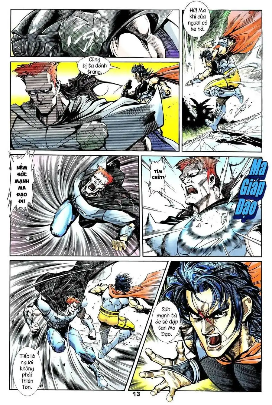 Truyện Tranh Long Hổ 5 Thế trang 8