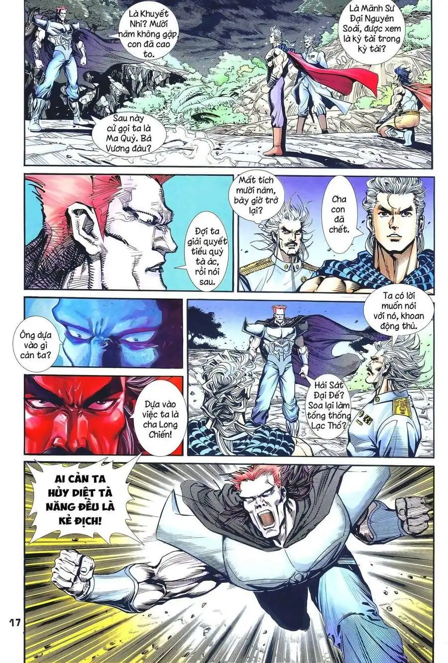 Truyện Tranh Long Hổ 5 Thế trang 8