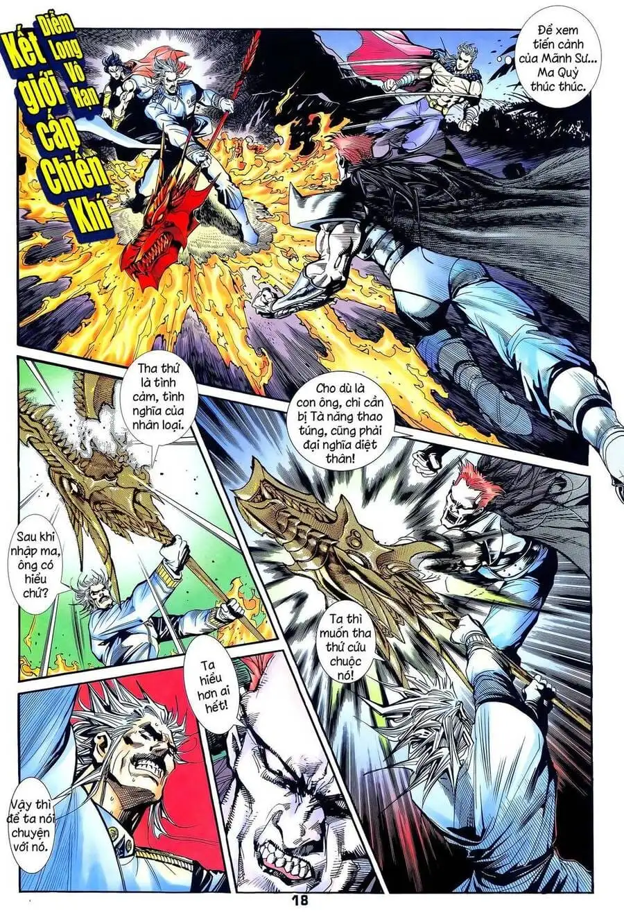 Truyện Tranh Long Hổ 5 Thế trang 8