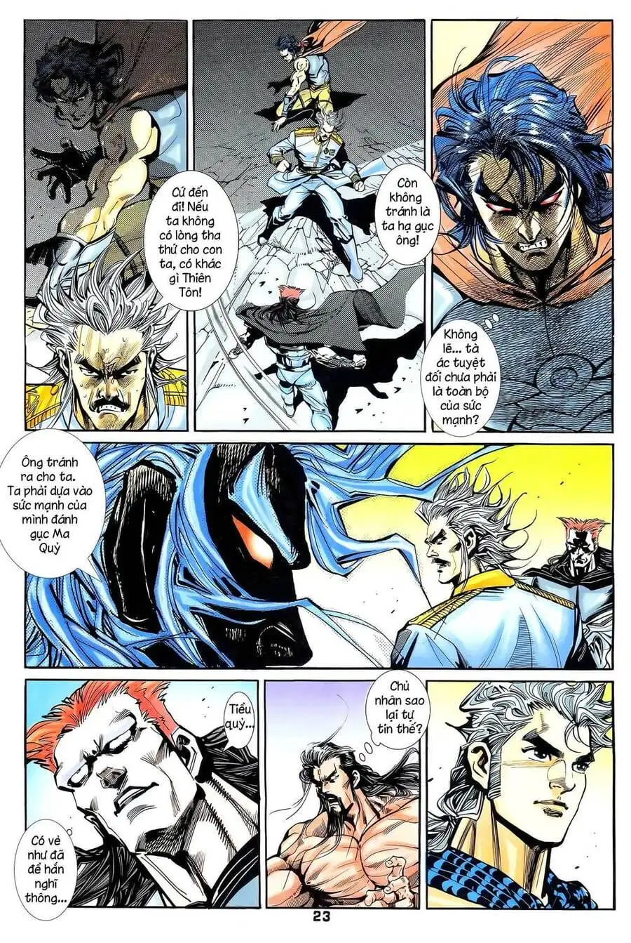 Truyện Tranh Long Hổ 5 Thế trang 8