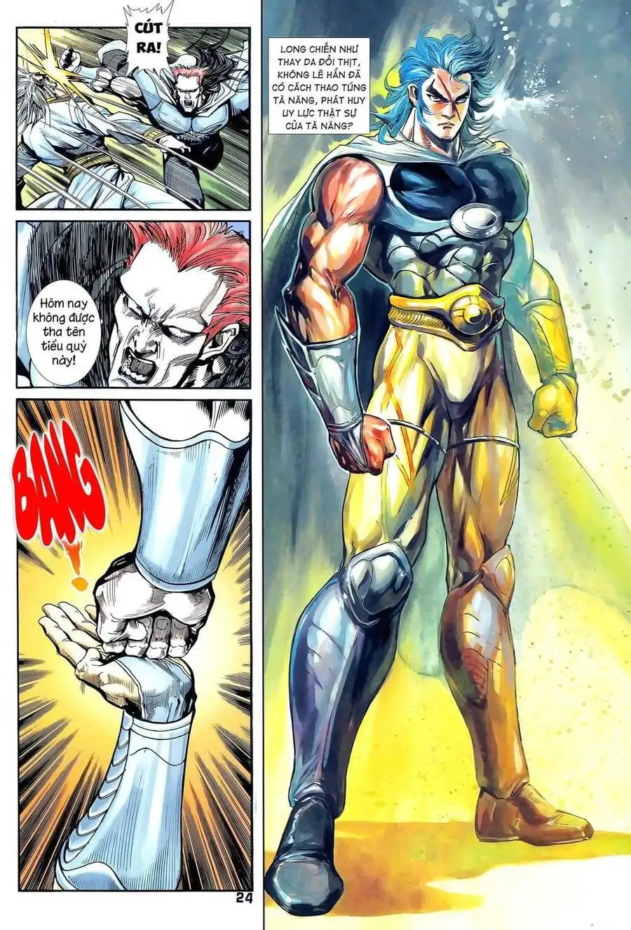 Truyện Tranh Long Hổ 5 Thế trang 8