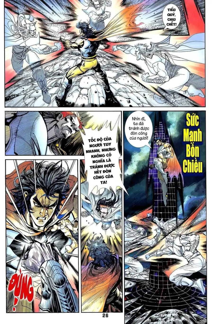 Truyện Tranh Long Hổ 5 Thế trang 8