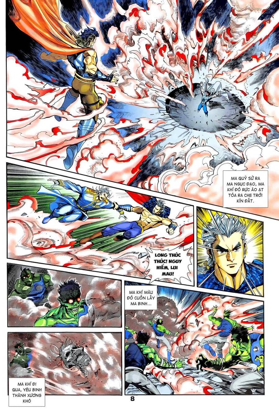 Truyện Tranh Long Hổ 5 Thế trang 8