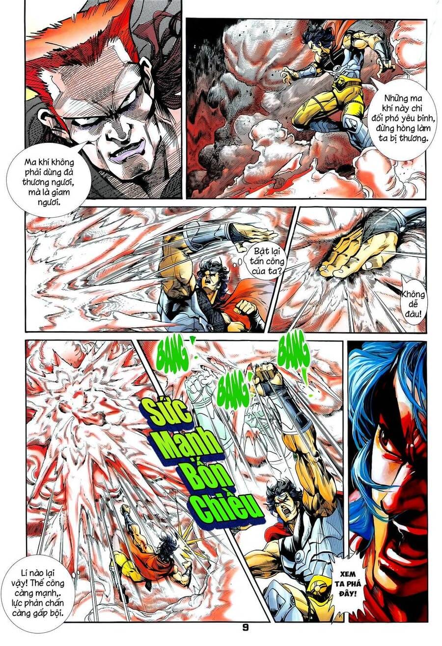 Truyện Tranh Long Hổ 5 Thế trang 8