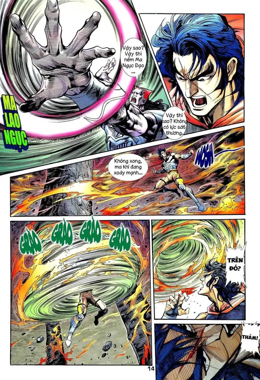 Truyện Tranh Long Hổ 5 Thế trang 8