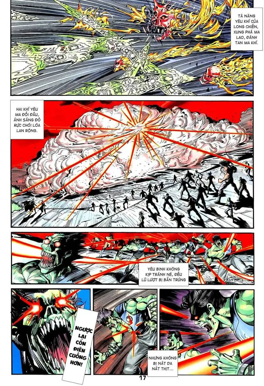 Truyện Tranh Long Hổ 5 Thế trang 8