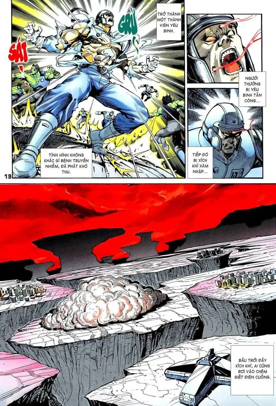 Truyện Tranh Long Hổ 5 Thế trang 8