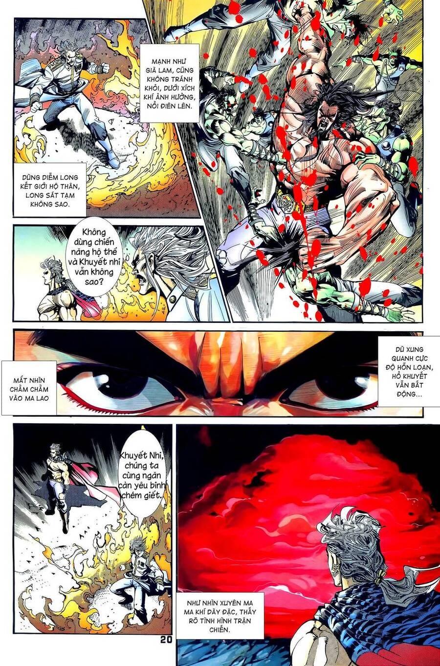 Truyện Tranh Long Hổ 5 Thế trang 8