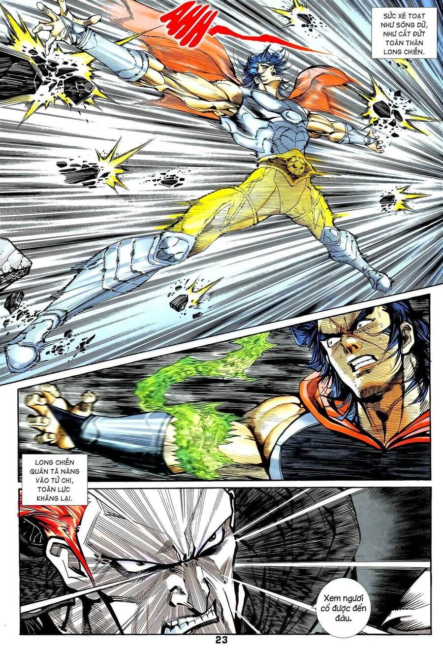 Truyện Tranh Long Hổ 5 Thế trang 8