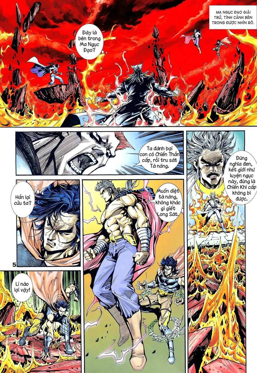 Truyện Tranh Long Hổ 5 Thế trang 8