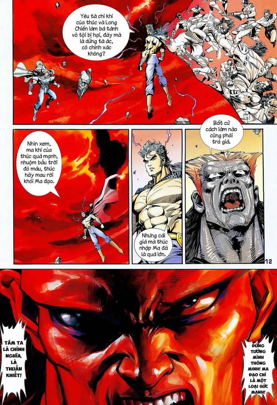 Truyện Tranh Long Hổ 5 Thế trang 8