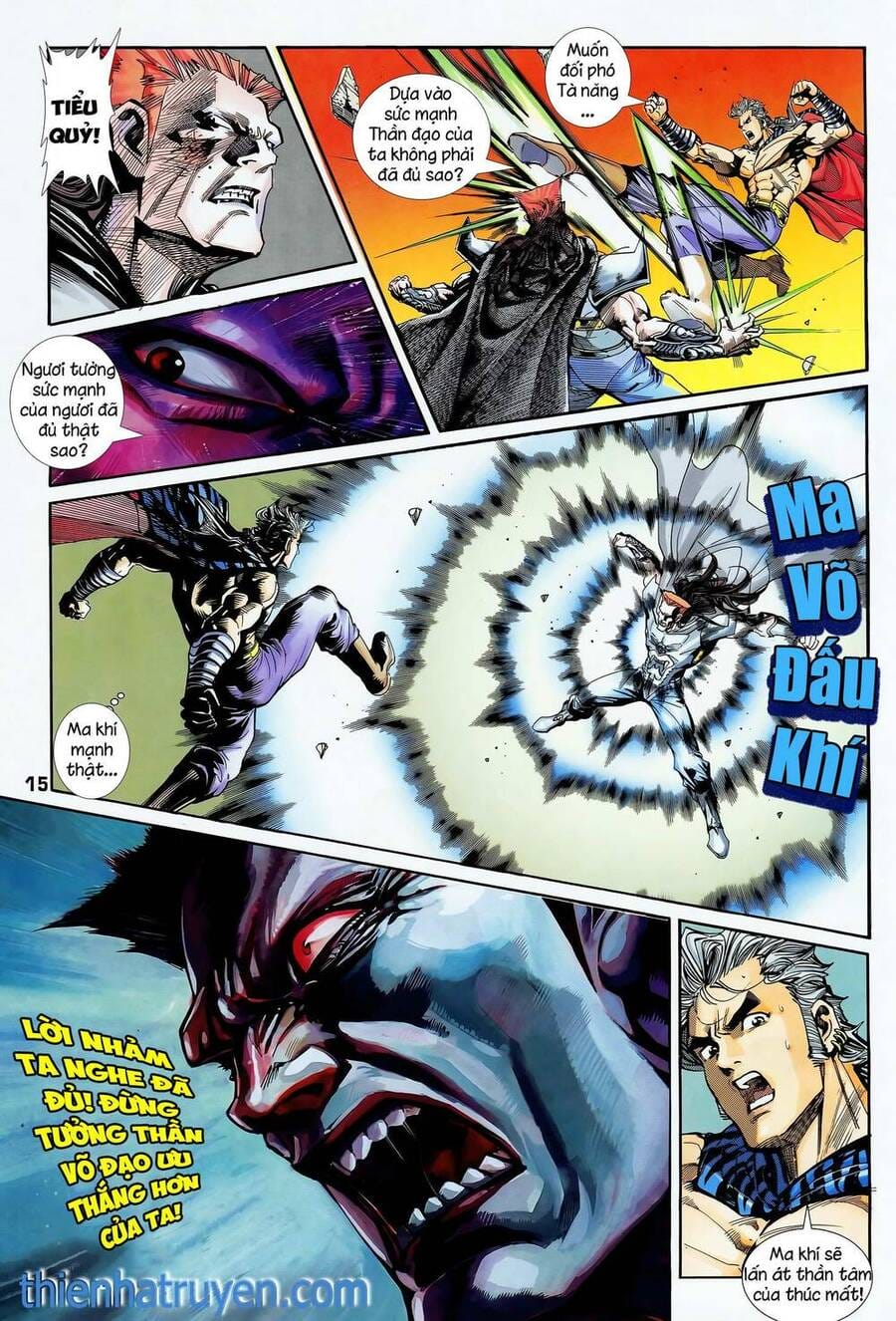 Truyện Tranh Long Hổ 5 Thế trang 8