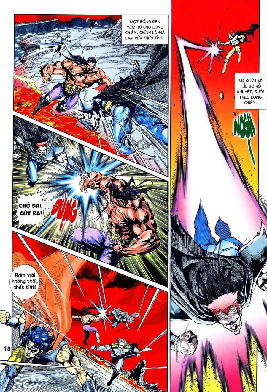 Truyện Tranh Long Hổ 5 Thế trang 8